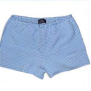 Classic Blue plaid Boxer Shorts